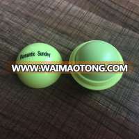 private lable very cheap round ball shaped lip balm